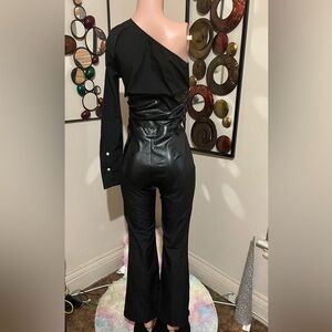 Black 2 piece shirt and pants